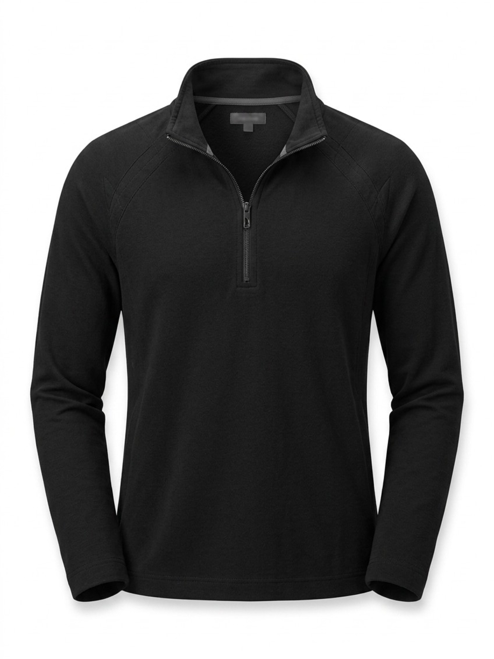 Tommy Bahama Mens XXL 1/4 Zip Pullover Jacket Black Sweatshirt Casual Knit